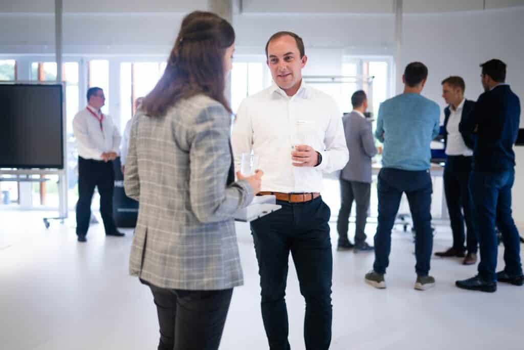 Fachgespräch bei den SMARTDAYS der Leonardo Group