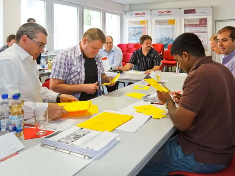 Lean Management Grundlagen: Arbeit am realen Prozess in der Schulung
