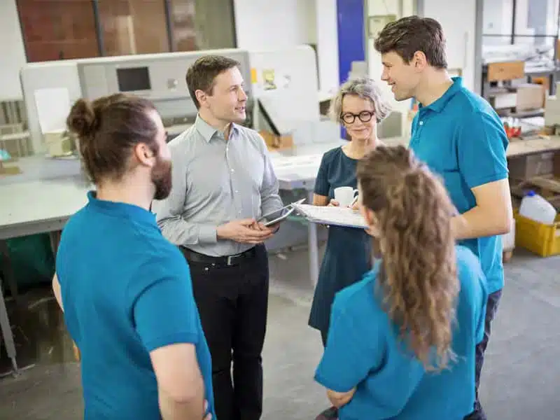 Visualisierung von Kennzahlen im Shopfloor Management